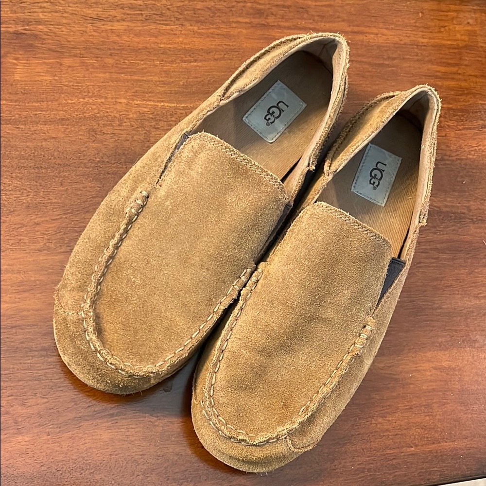EUC UGG Brown Slip-On Loafers